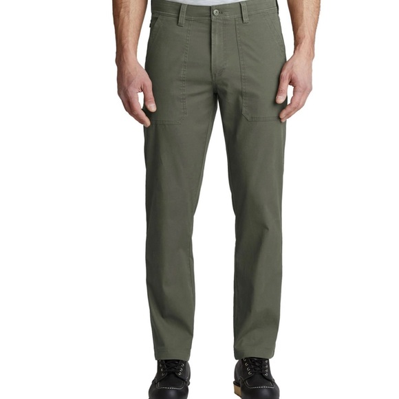 Weatherproof Men's 5 Pocket Trail Utility Pant, Size 38 X 30 Green New - Picture 1 of 7